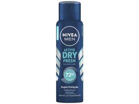 Desodorante Antitranspirante Aerossol Nivea Men - Dry Fresh 150ml Desodorante Antitranspirante Aerossol Nivea Men - Dry Fresh 150ml