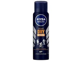 Desodorante Antitranspirante Aerossol Nivea - Stress Protect Masculino 150ml