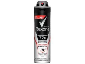 Desodorante Antitranspirante Aerossol Rexona - Motion Sense Antibacterial + Invisible 72h 150ml