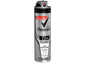 Desodorante Antitranspirante Aerossol Rexona - sem Perfume Masculino 72 Horas 150ml