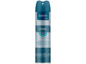 Desodorante Antitranspirante Aerossol Vegano - Above Clássicos Men Urban Masculino Amadeirado