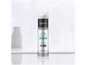 Desodorante Antitranspirante Aerossol Vegano - Above Elements Ocean Masculino Amadeirado