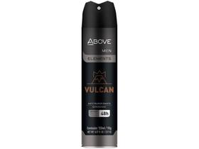 Desodorante Antitranspirante Aerossol Vegano - Above Elements Vulcan Masculino Oriental Aromático