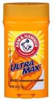 Desodorante antitranspirante Arm & Hammer ULTRAMAX sem perfume 75mL