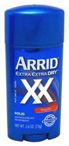 Desodorante Antitranspirante Arrid XX Extra Dry - 75ml (2 Unidades)