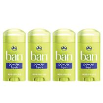 Desodorante Antitranspirante Ban Powder Fresh - 24 Horas - 75ml (4 Unidades)