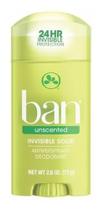 Desodorante Antitranspirante Ban Stick Solido Invisível Desodorante Antitranspirante Ban Stick Solido Invisível