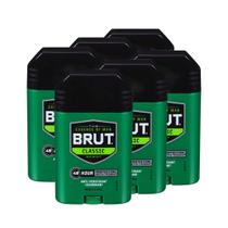 Desodorante Antitranspirante Brut Classic - 6 Unidades de 60ml