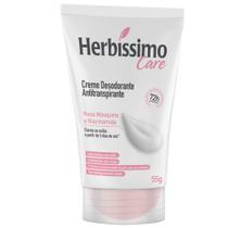 Desodorante Antitranspirante Creme Herbíssimo Care Rosa Mosqueta e Niacinamida 55g