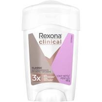 Desodorante Antitranspirante Creme Rexona Clinical - Extra Dry 96 Horas Original 58g