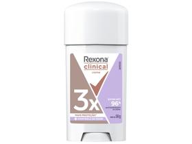 Desodorante Antitranspirante Creme Rexona Clinical Extra Dry 96 Horas Original 58g Desodorante Antitranspirante Creme Rexona Clinical Extra Dry 96 Horas Original 58g