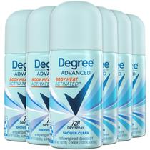 Desodorante antitranspirante Degree Women Travel 72H 30ml, pacote com 6