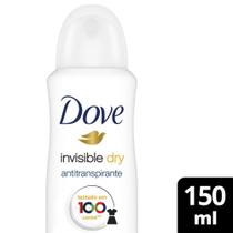 Desodorante Antitranspirante Dove Aerossol Invisible Dry 150ml