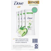 Desodorante antitranspirante Dove Cool Essentials 75 ml (pacote com 4)