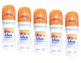 Desodorante antitranspirante Dry Idea Fresh Linen Roll-On 95mL x5
