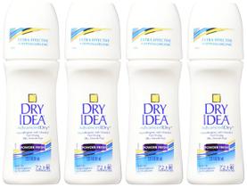 Desodorante Antitranspirante Dry Idea Powder Fresh - 96ml (4 Unidades)