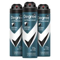 Desodorante Antitranspirante Dry Spray Degree Men - 110ml (Pacote com 3)