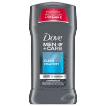 Desodorante Antitranspirante em Bastão Dove Men+Care Clean Comfort 76g Pacote com 8 Desodorante Antitranspirante em Bastão Dove Men+Care Clean Comfort 76g Pacote com 8