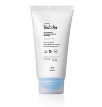 Desodorante Antitranspirante em Creme Tododia Leite de Algodão 80g 48h de Proteção