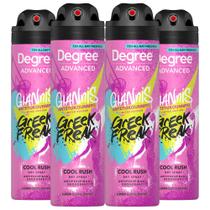 Desodorante antitranspirante em spray Degree Men Cool Rush 110mlX4 Desodorante antitranspirante em spray Degree Men Cool Rush 110mlX4