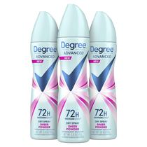 Desodorante antitranspirante em spray seco Degree Advanced 110mL x3