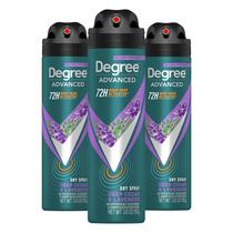 Desodorante antitranspirante em spray seco Degree Men, 3,8 ml, pacote com 3
