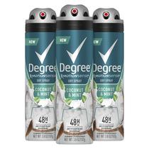 Desodorante antitranspirante em spray seco Degree Men Coconut 110mL