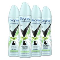 Desodorante antitranspirante em spray seco Degree UltraClear 3,8 mL, pacote com 4
