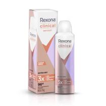 Desodorante Antitranspirante Feminino Rexona Clinical Aerosol Extra Dry 150ml