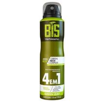 Desodorante Antitranspirante Herbissimo Bis 4 em 1 Green Leaf aerossol com 150mL Desodorante Antitranspirante Herbissimo Bis 4 em 1 Green Leaf aerossol com 150mL