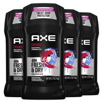 Desodorante antitranspirante masculino AXE Essence, pacote com 4, 76g