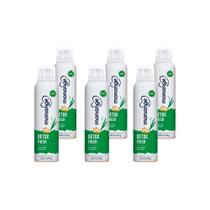 Desodorante Antitranspirante Monange Detox Fresh Capim-Limão & Gengibre 48h 150ml (Kit com 6)