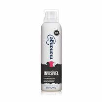 Desodorante antitranspirante monange invisible sem álcool aerosol 150ml