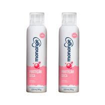 Desodorante Antitranspirante Monange Proteção Seca Sem Álcool Toque Seco 48hs 150ml (Kit com 2)