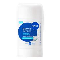 Desodorante Antitranspirante NIVEA Derma Control Defende Conforto Extra em Barra 54g. Desodorante Antitranspirante NIVEA Derma Control Defende Conforto Extra em Barra 54g.
