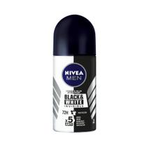 Desodorante Antitranspirante Nivea Men Roll On Invisible Black & White 50ml