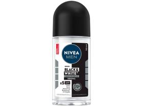 Desodorante Antitranspirante Nivea Men Roll On Invisible Black & White 50ml