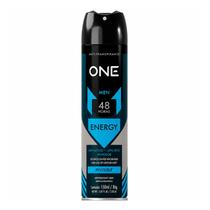 Desodorante Antitranspirante One Men Energy 48h Jato Seco