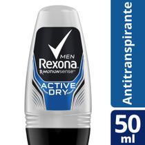 Desodorante Antitranspirante Rexona Active Dry 50ml Desodorante Antitranspirante Rexona Active Dry 50ml