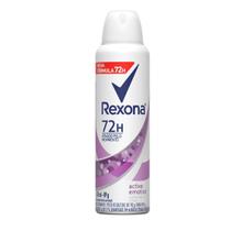 Desodorante Antitranspirante Rexona Feminino Aerosol Active Emotion 72 horas 150mL