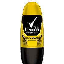 Desodorante Antitranspirante Rexona Men V8 Roll-on com 50ml Desodorante Antitranspirante Rexona Men V8 Roll-on com 50ml