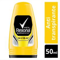 Desodorante Antitranspirante Rexona Men V8 Roll-on com 50ml
