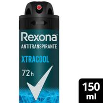 Desodorante Antitranspirante Rexona Men Xtracool 150ml