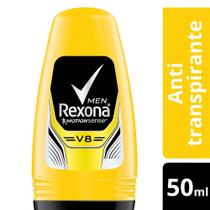 Desodorante Antitranspirante Rexona V8 50ml - Rexona Men