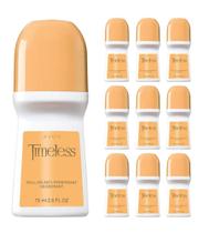 Desodorante antitranspirante roll-on AVON Timeless 75 ml (pacote com 12)