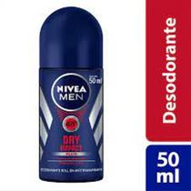 Desodorante Antitranspirante Roll On Nivea - Men Active Dry Impact Masculino 50ml