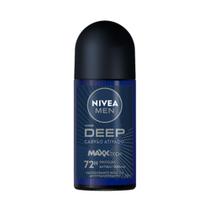 Desodorante Antitranspirante Roll-on NIVEA MEN Deep MaxxTech Carvão Ativado 50ml Desodorante Antitranspirante Roll-on NIVEA MEN Deep MaxxTech Carvão Ativado 50ml