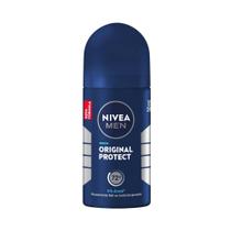 Desodorante Antitranspirante Roll-on NIVEA MEN Original Protect 50ml Desodorante Antitranspirante Roll-on NIVEA MEN Original Protect 50ml