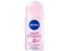 Desodorante Antitranspirante Roll On Nivea - Pearl & Beauty Feminino 50ml