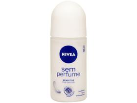 Desodorante Antitranspirante Roll On Nivea - Sem Perfume Feminino 50ml Desodorante Antitranspirante Roll On Nivea - Sem Perfume Feminino 50ml